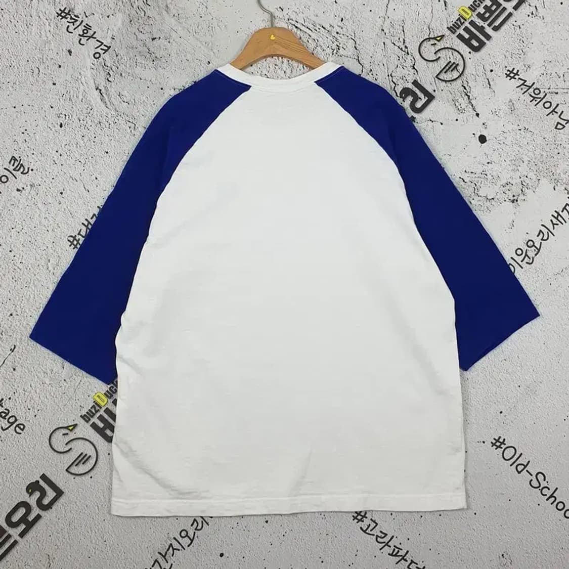 나이키 NIKE SB 레글런 티셔츠 화이트 블루 XXL 1000439 상품이미지2