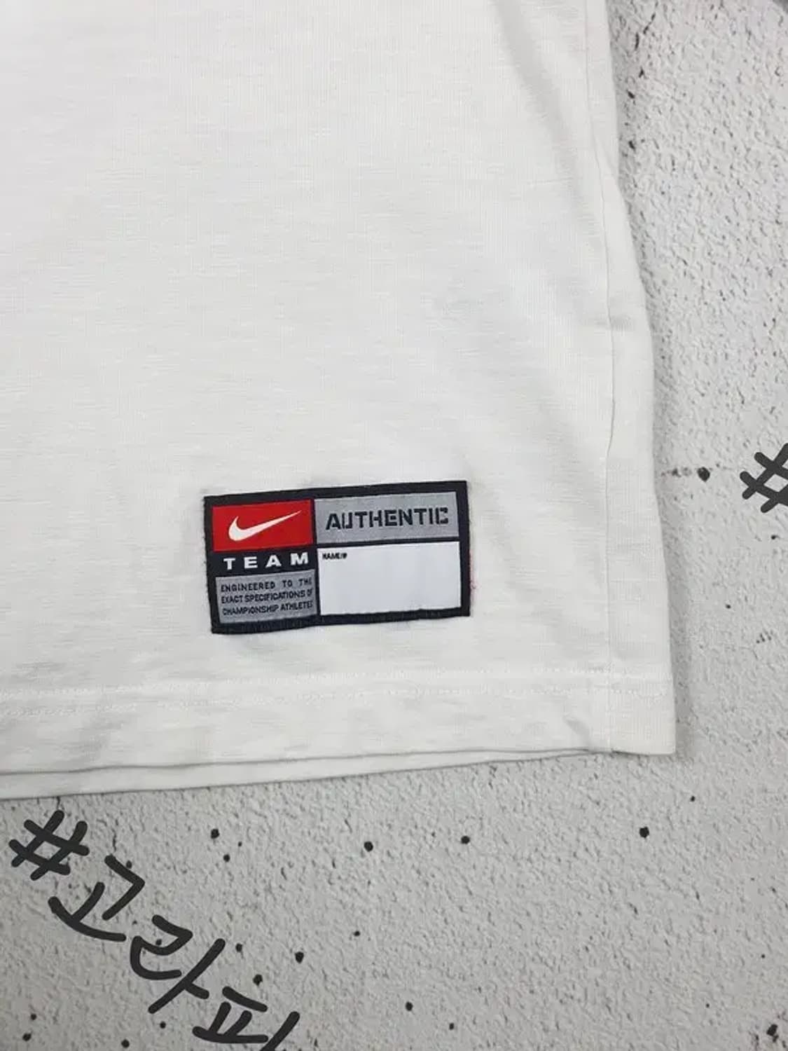 나이키 NIKE SB 레글런 티셔츠 화이트 블루 XXL 1000439 상품이미지7