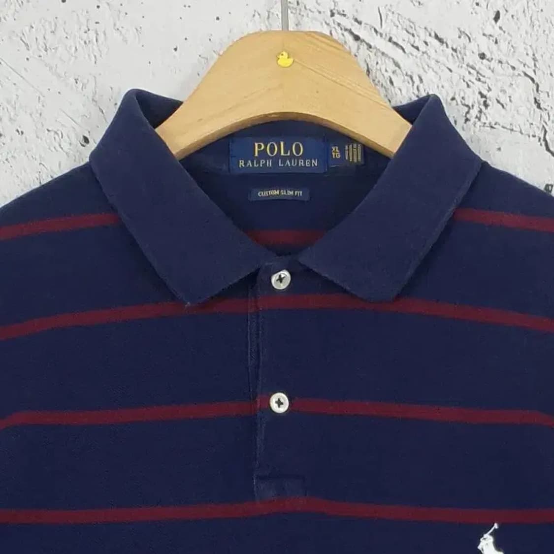 폴로랄프로렌 POLO 반팔 카라 티셔츠 네이비 XL 1000441 상품이미지4