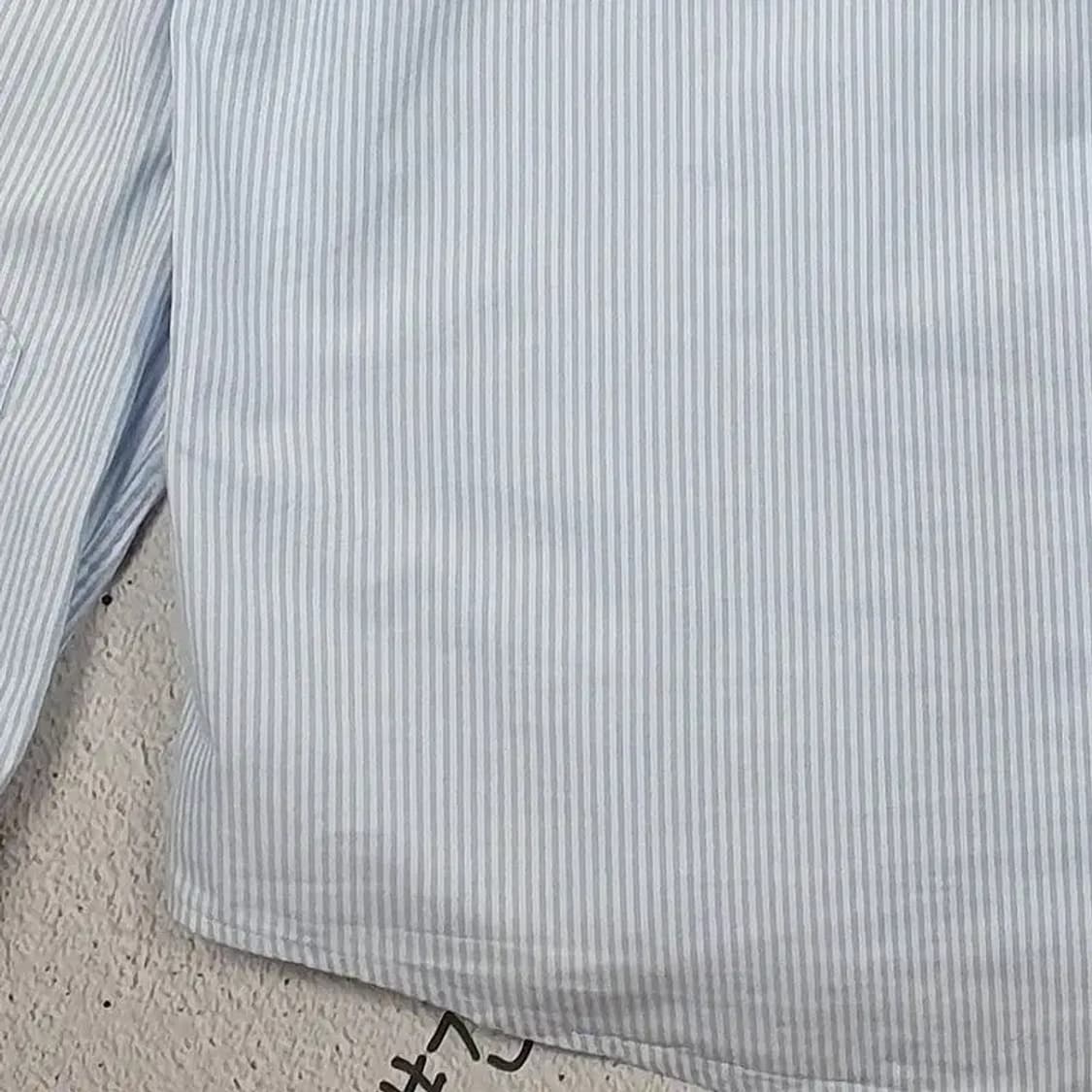 타미힐피거 TOMMY 셔츠 라이트블루 스트라이프 XL 1100290 상품이미지6