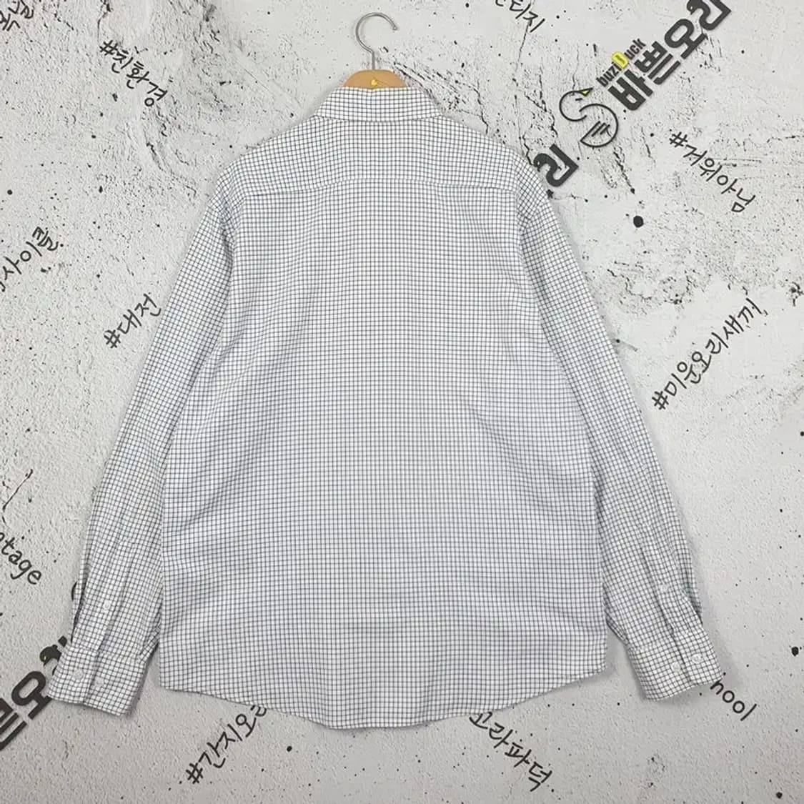 헤지스 HAZZYS 긴팔 남방 셔츠 테터솔체크 105 1100291 상품이미지2