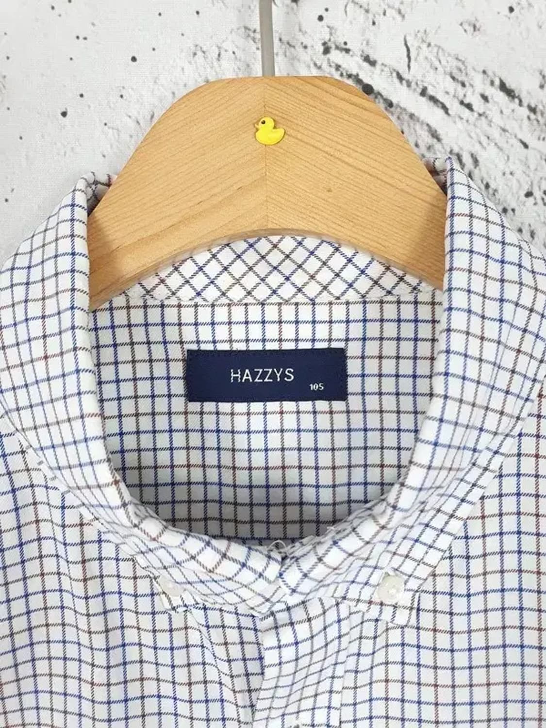 헤지스 HAZZYS 긴팔 남방 셔츠 테터솔체크 105 1100291 상품이미지9