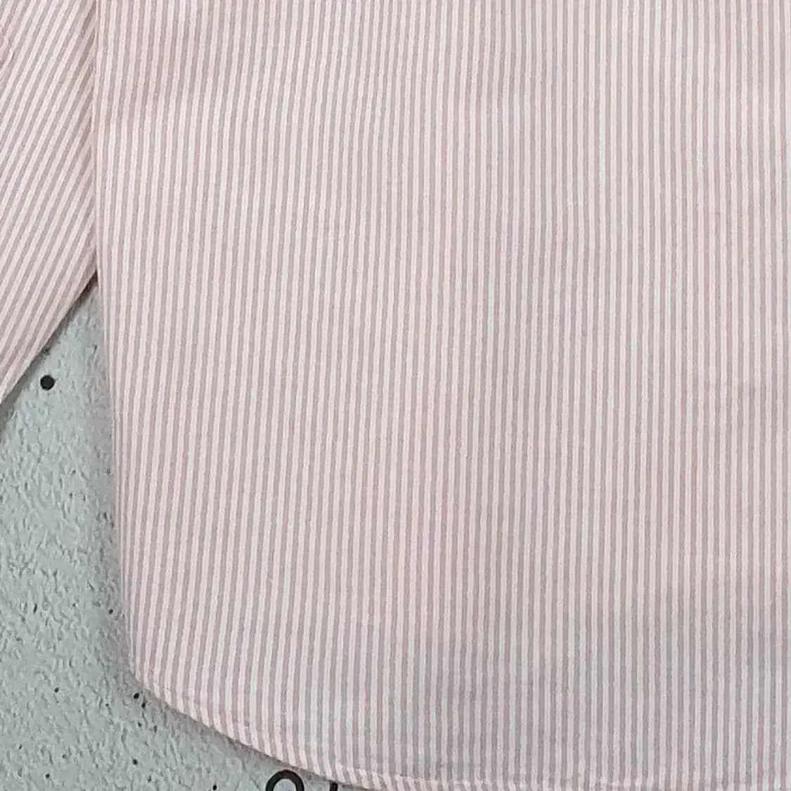 라파클럽 긴팔 남방 셔츠 라이트 핑크 스트라이프 95 1100292 상품이미지8