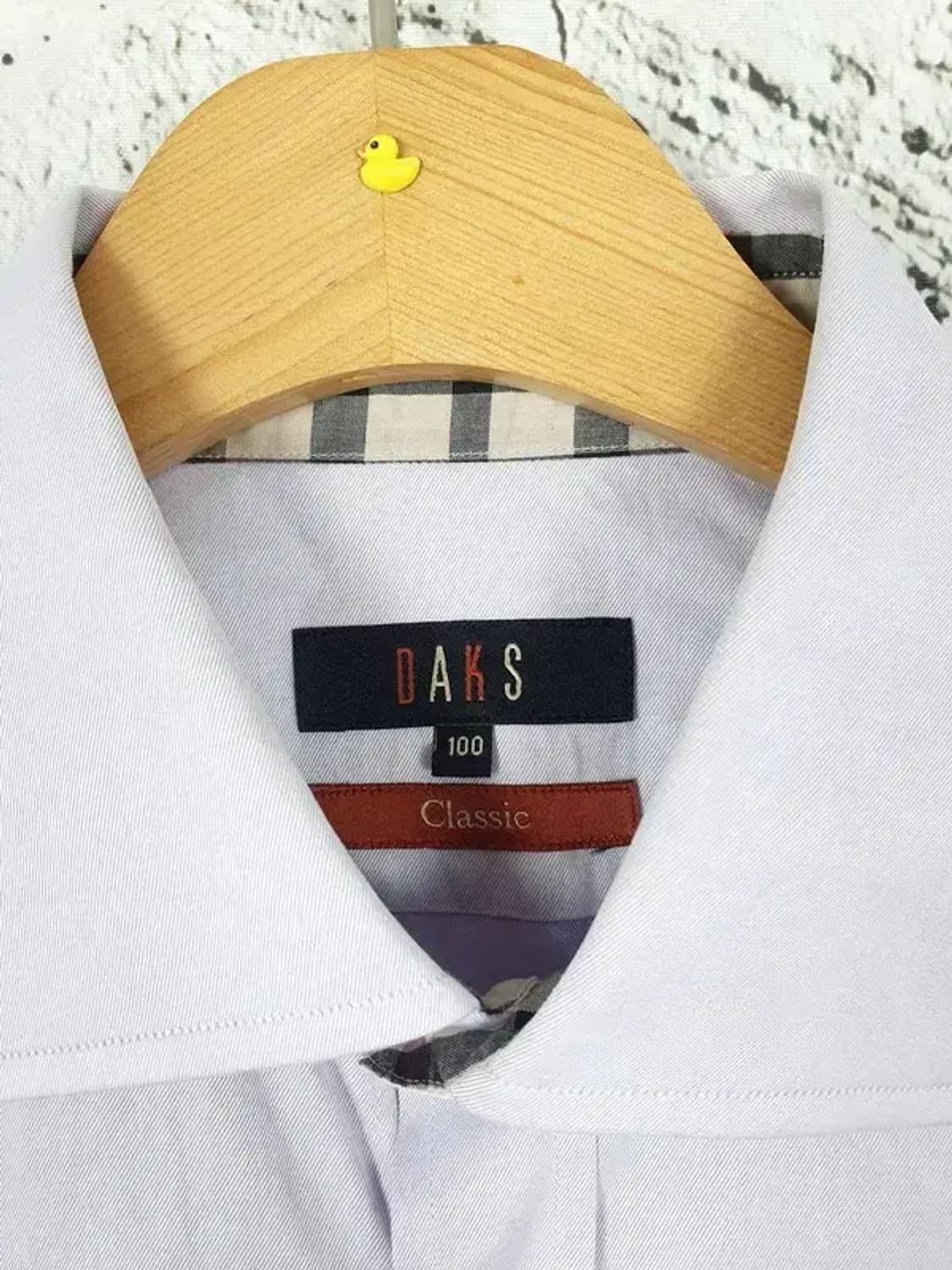 닥스 DAKS 클래식 긴팔 남방 셔츠 라이트 퍼플 100 1100293 상품이미지10