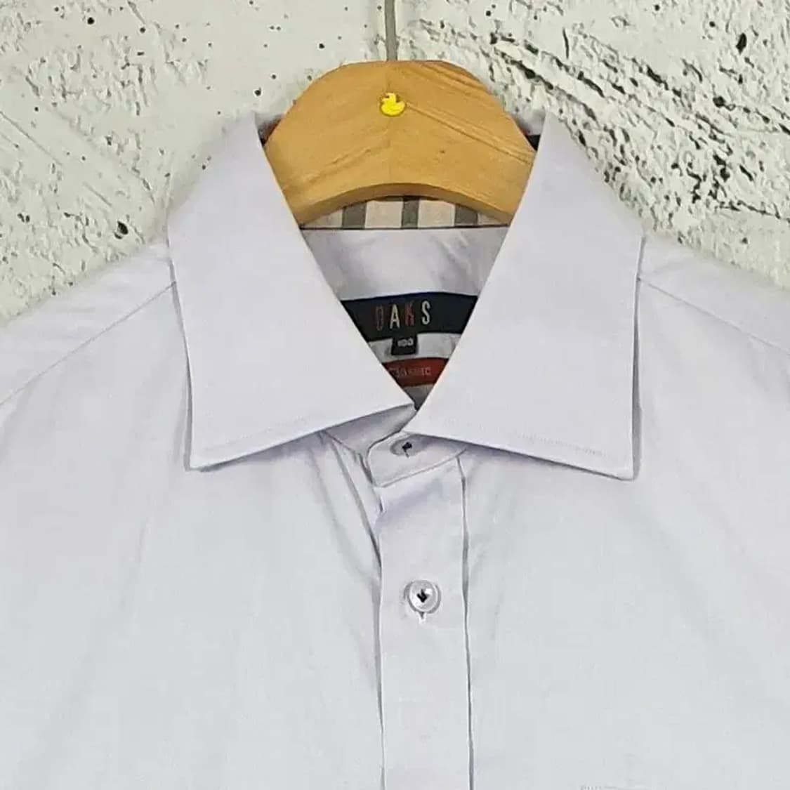 닥스 DAKS 클래식 긴팔 남방 셔츠 라이트 퍼플 100 1100293 상품이미지4