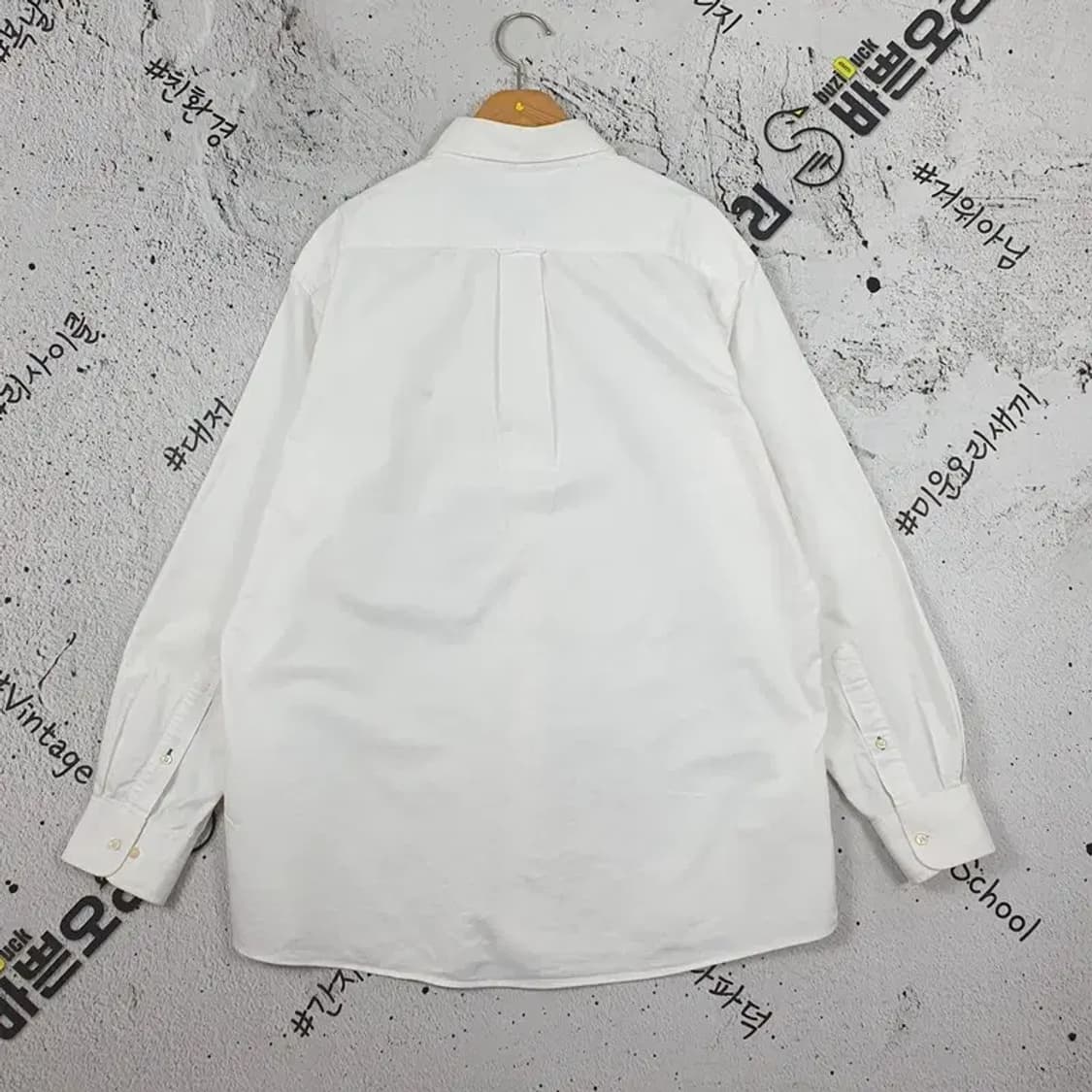 타미힐피거 슬림핏 긴팔 남방 셔츠 화이트 17(105) 1100294 상품이미지2
