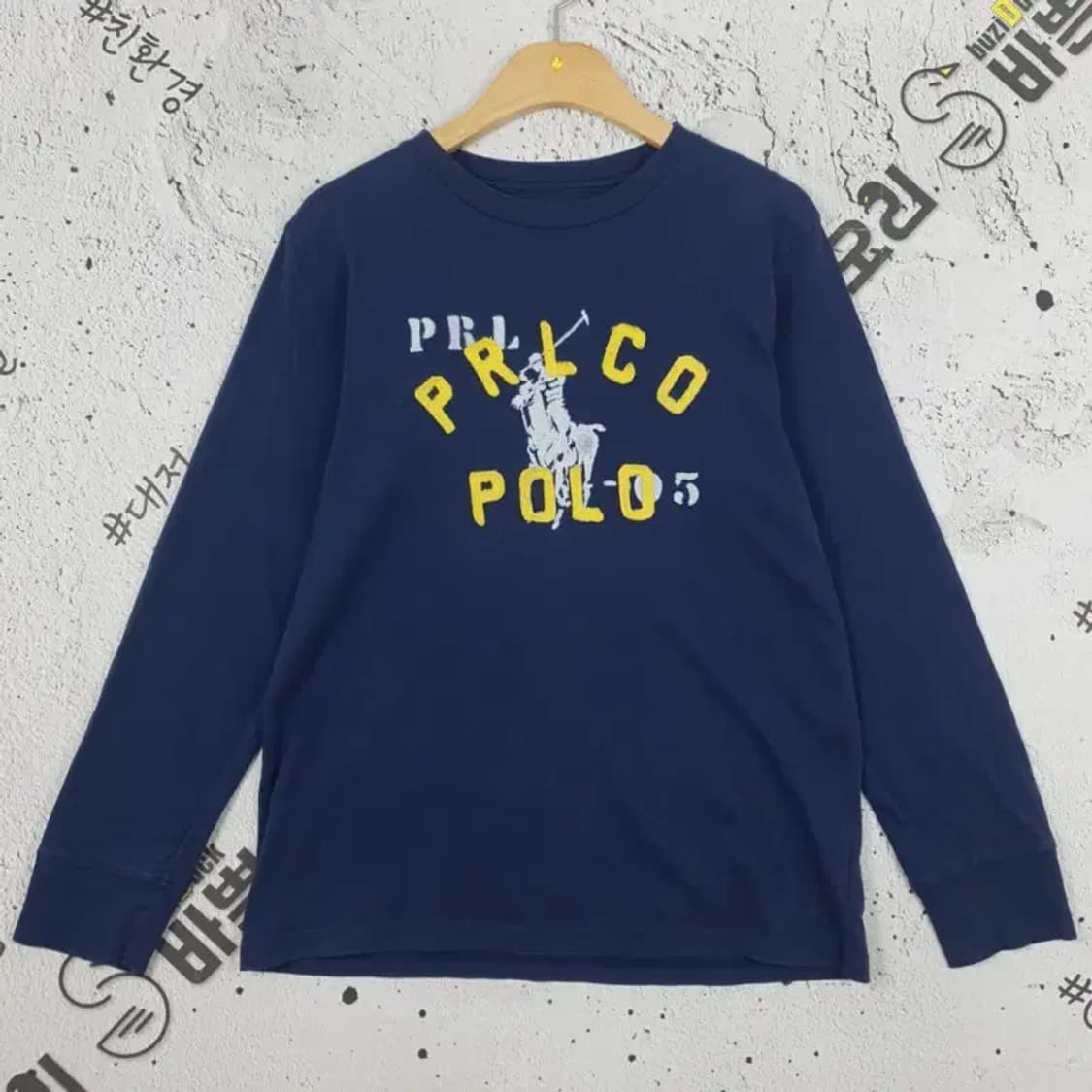 폴로랄프로렌 POLO 여성 롱슬리브 긴팔 티 네이비 M 2100117 상품이미지1