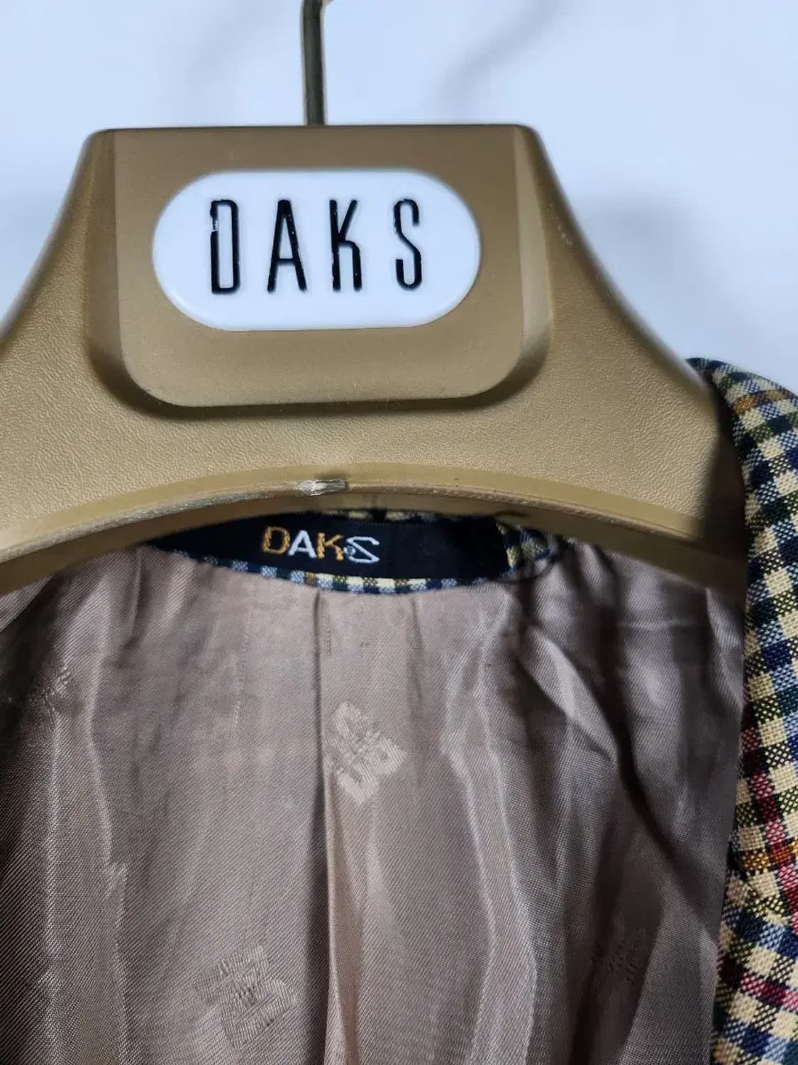 DAKS 닥스 체크무늬 남성 자켓 상품이미지2