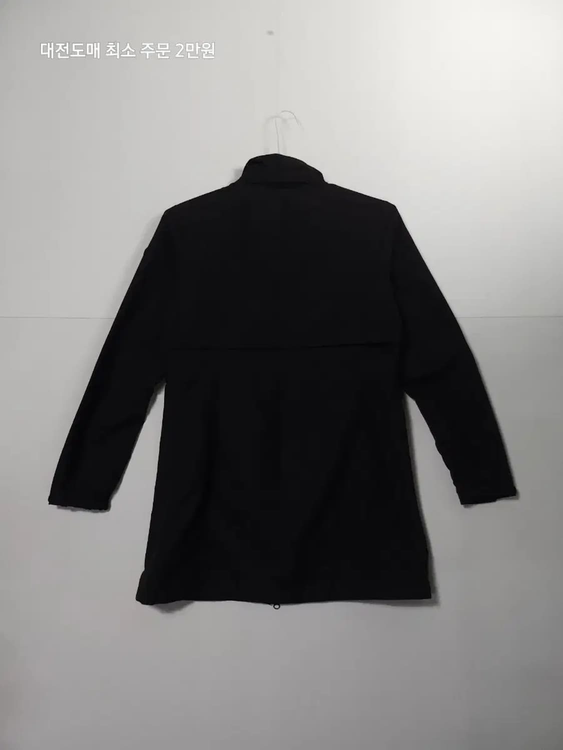 네파 블랙 기본 롱 자켓 코트 상품이미지3