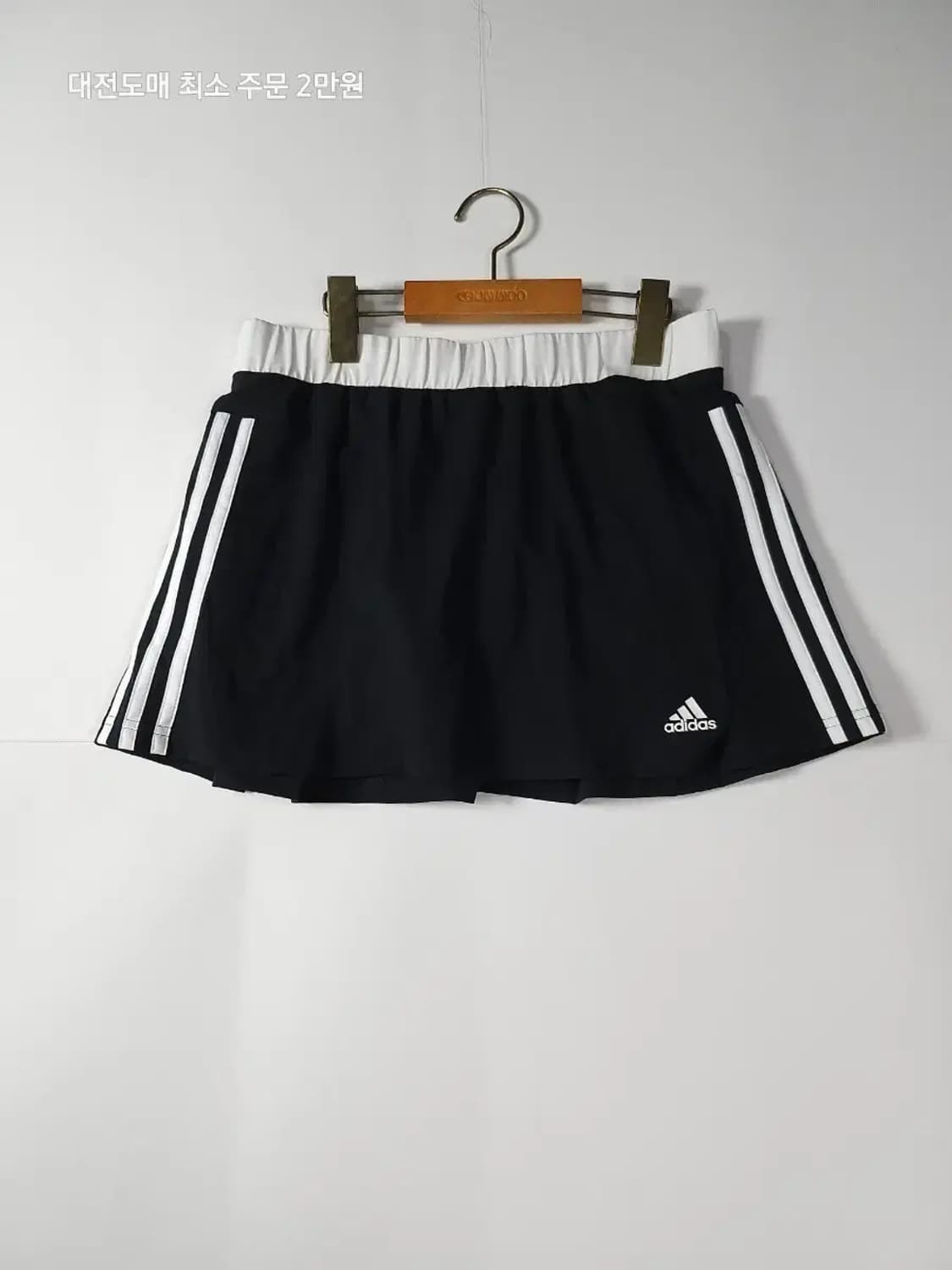 아디다스 삼선 스커트 블랙 상품이미지1
