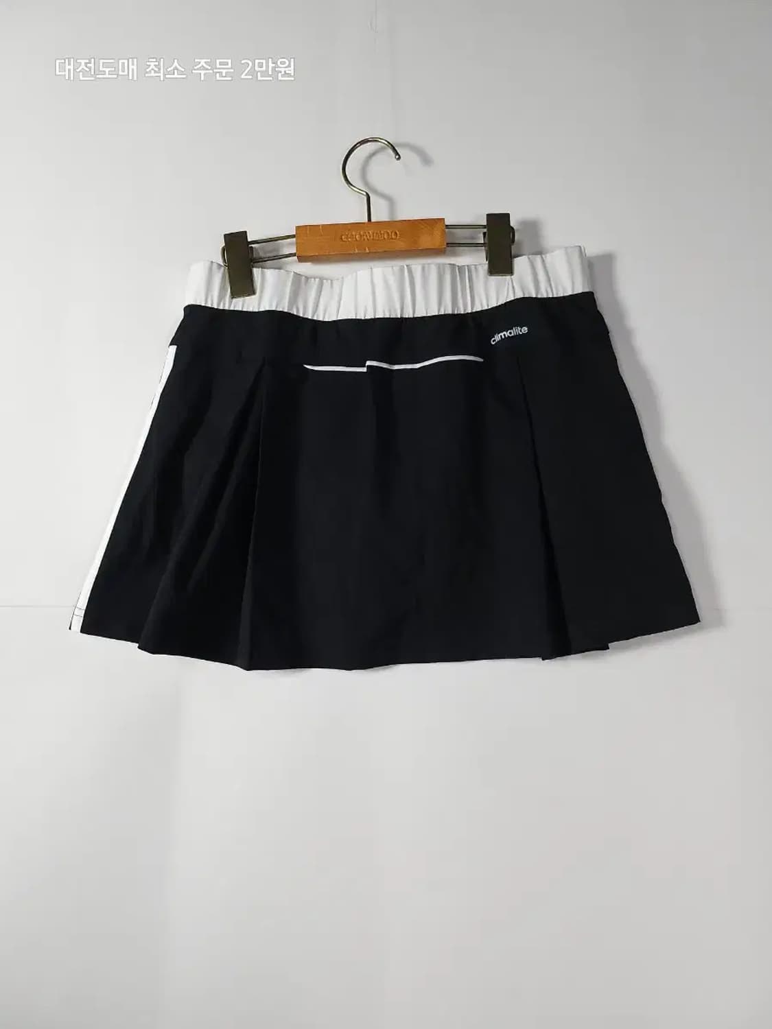 아디다스 삼선 스커트 블랙 상품이미지3