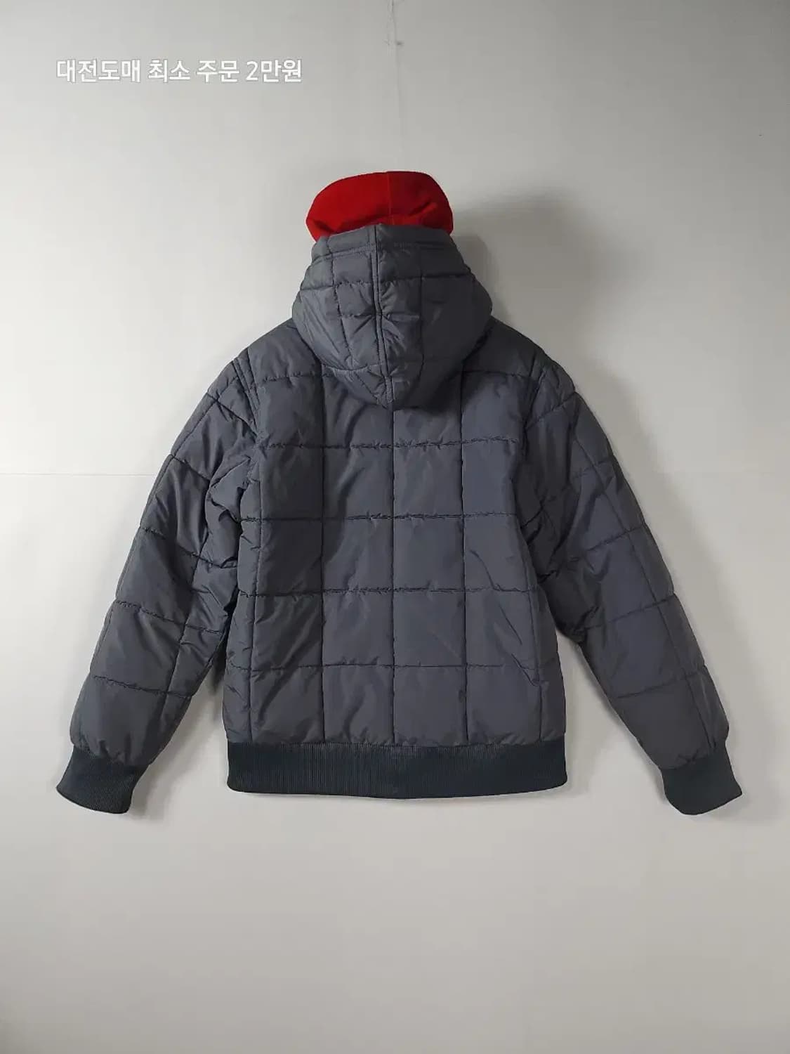 조던 후드 패딩 점퍼 그레이 상품이미지3