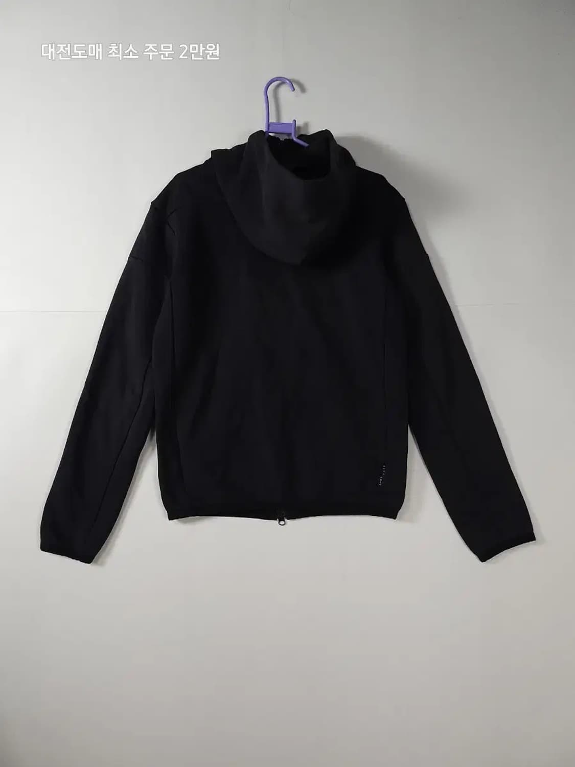 아디다스 블랙 후드집업 상품이미지3