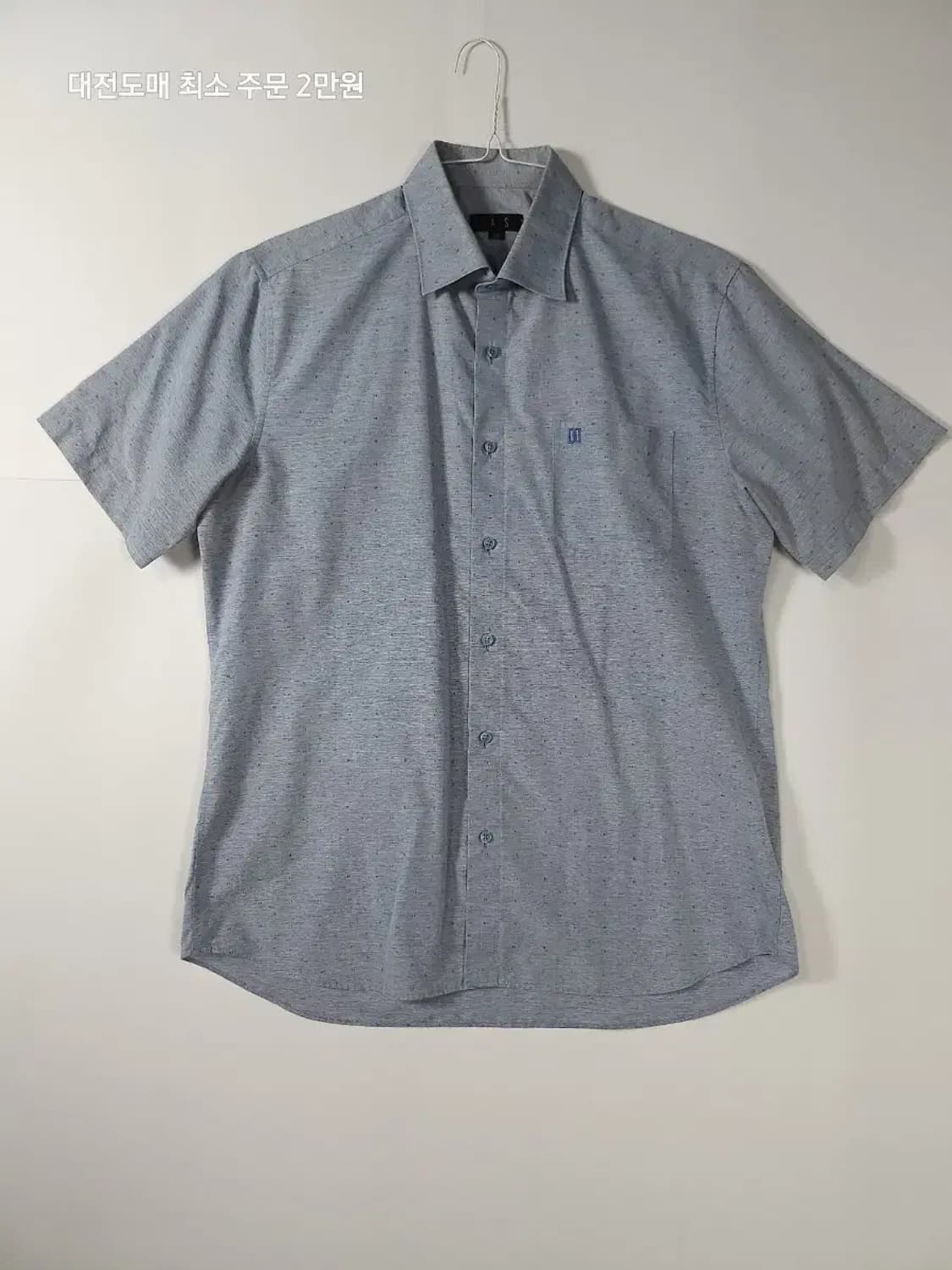 닥스 반팔 셔츠 블루 남방 상품이미지1