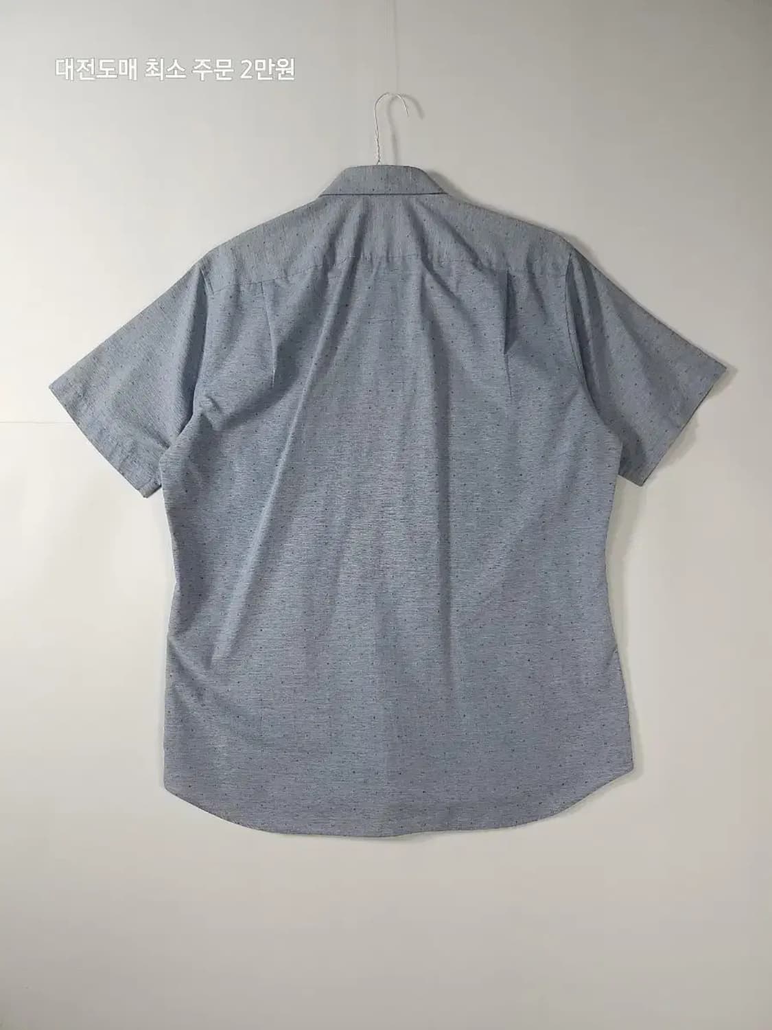 닥스 반팔 셔츠 블루 남방 상품이미지3