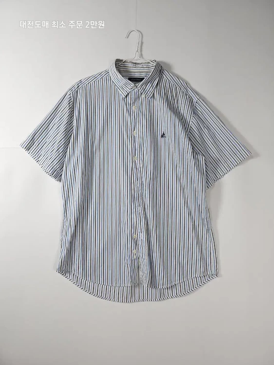 빈폴 스트라이프 반팔 셔츠 상품이미지1