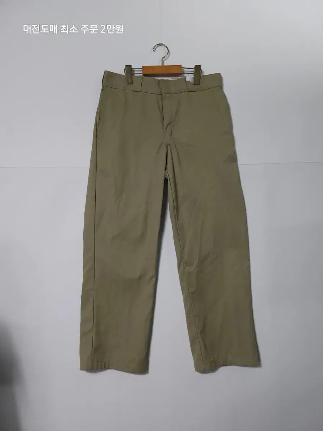 디키즈 카키색 면바지 팬츠 상품이미지1