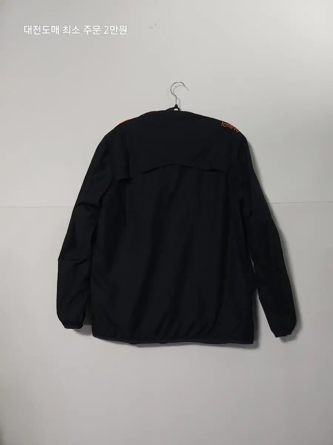 나이키 바람막이 블랙/오렌지 90 패치 상품이미지3