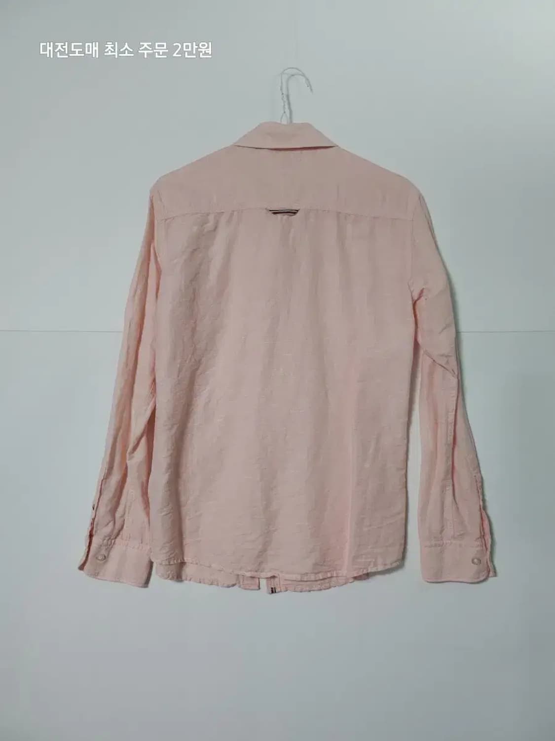 타미힐피거 핑크색 긴팔 셔츠 상품이미지3