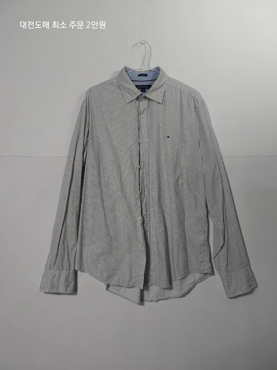 타미힐피거 프린트 긴팔 셔츠 상품이미지1