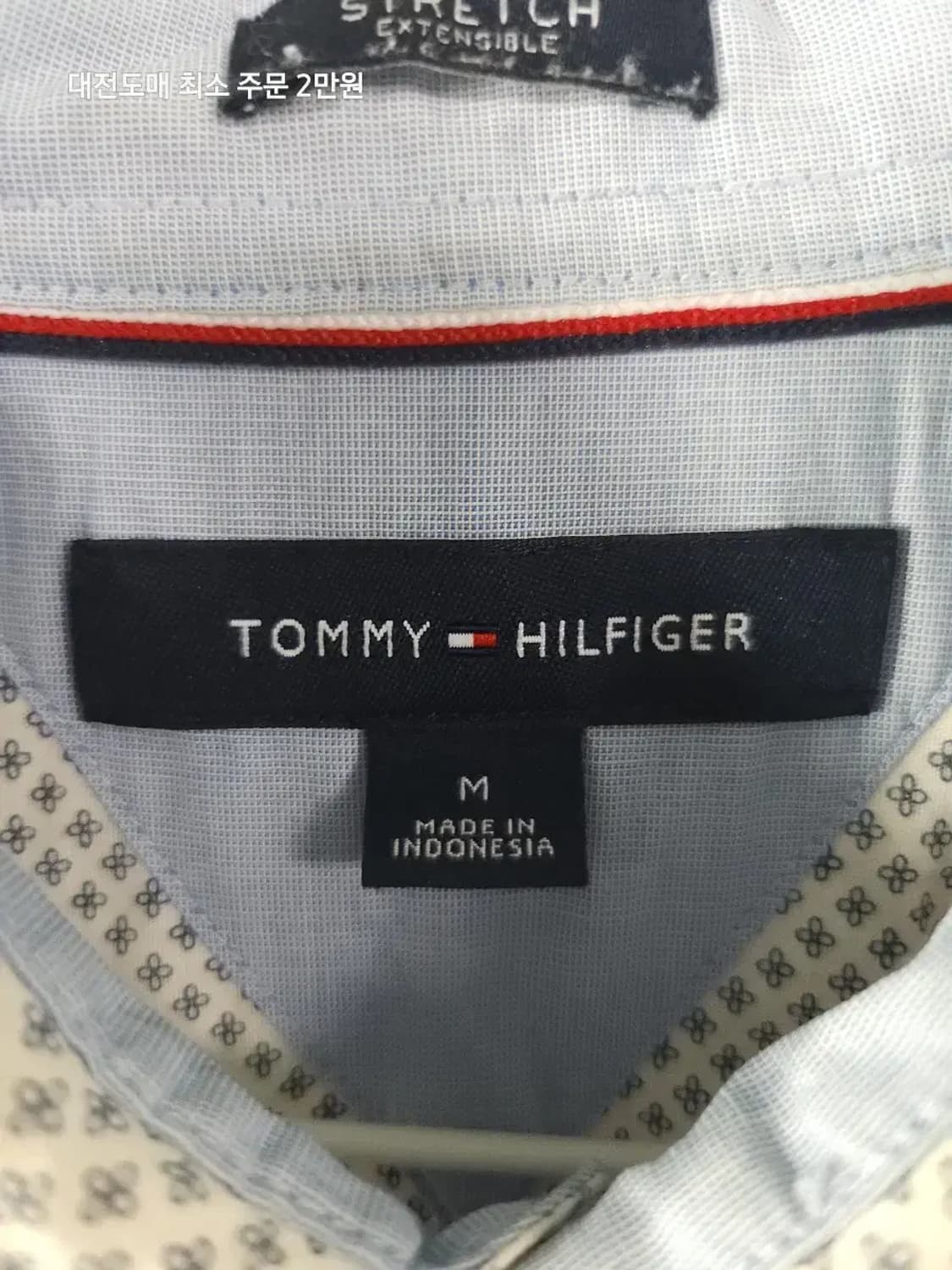 타미힐피거 프린트 긴팔 셔츠 상품이미지2