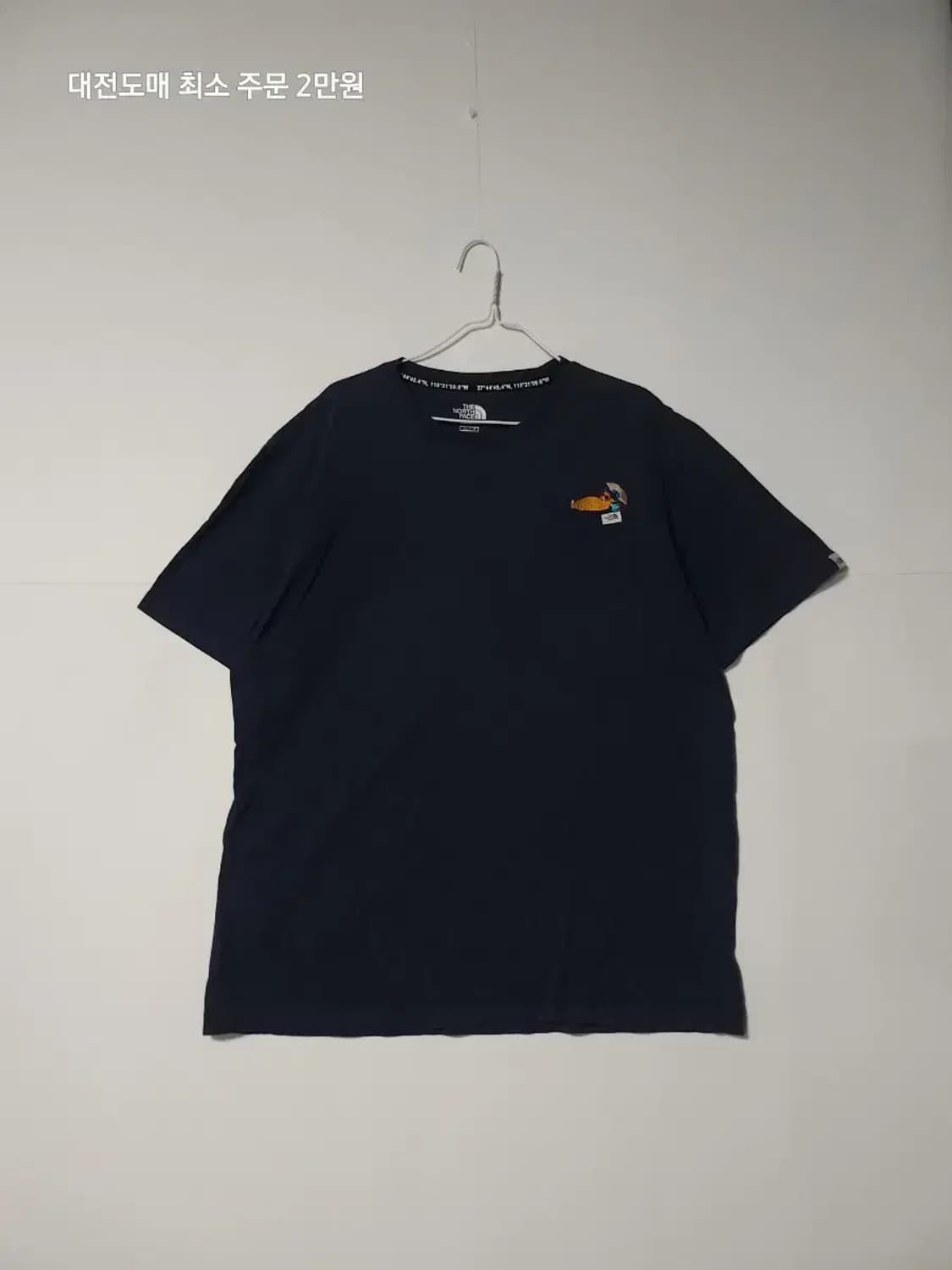 노스페이스 반팔 티셔츠 네이비 상품이미지1
