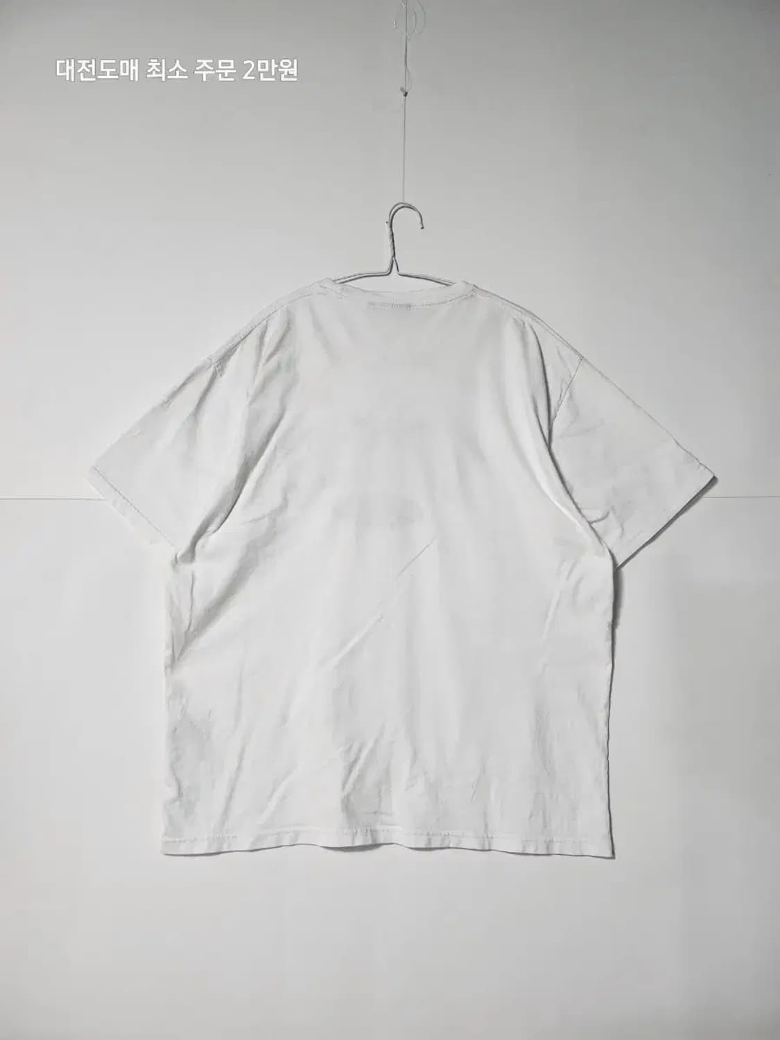 YALE 예일 반팔 티셔츠 화이트 상품이미지3