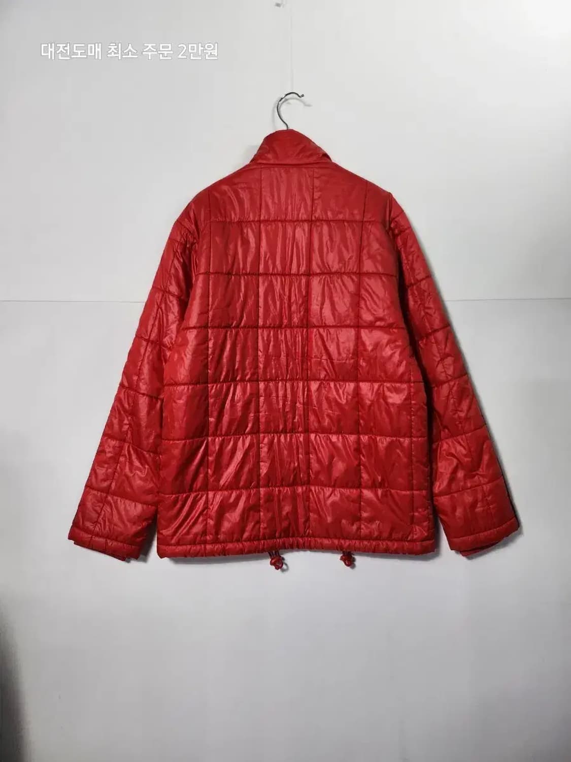 아디다스 Original 빨간색 패딩 퀄팅 점퍼 상품이미지2