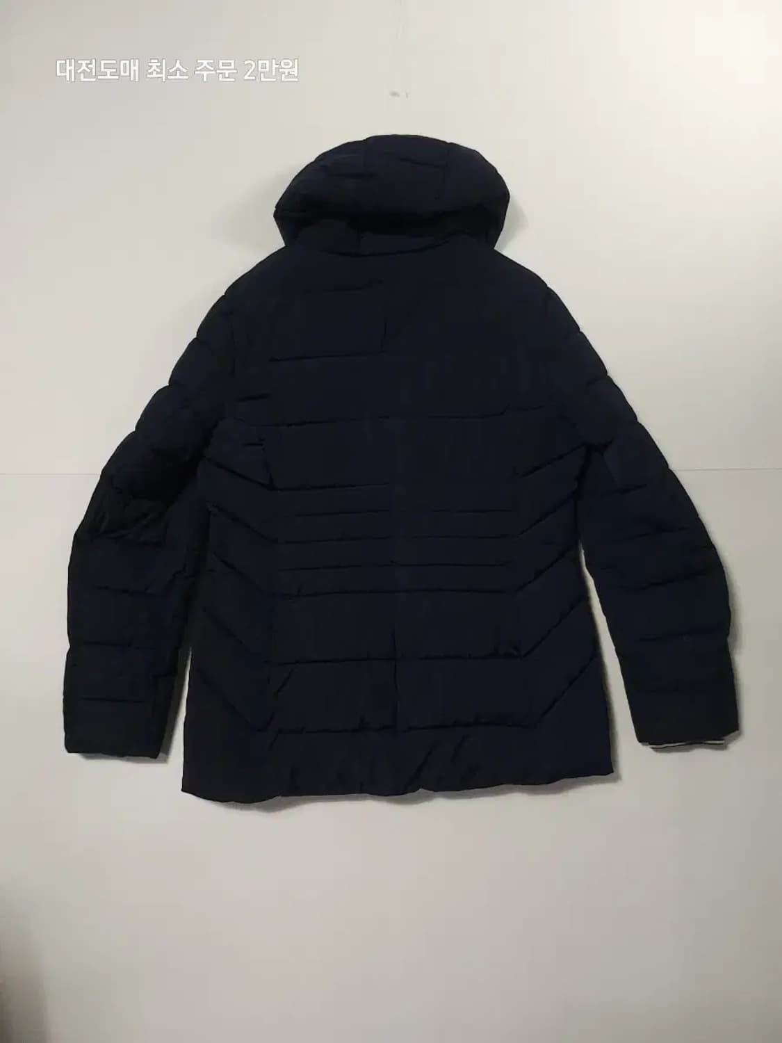 타미 힐피거 네이비 후드 패딩 상품이미지2