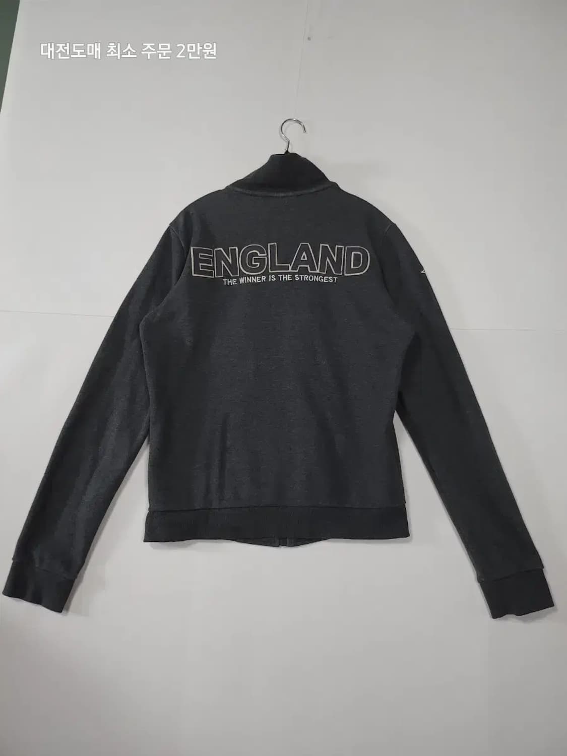 카파 ENG 패치 차콜 그레이 져지 상품이미지2