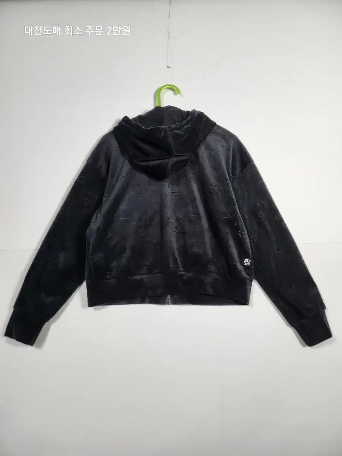 DYNAFIT 다이나핏 블랙 벨벳 후드집업 상품이미지2