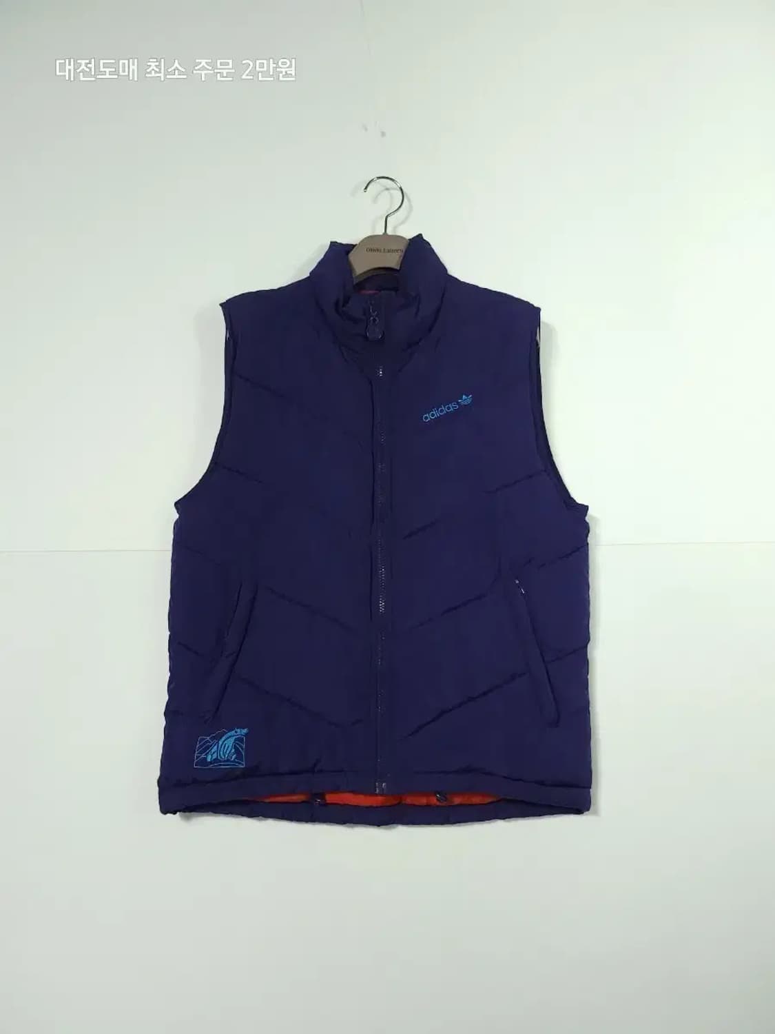 아디다스 퍼플 패딩 조끼 상품이미지1