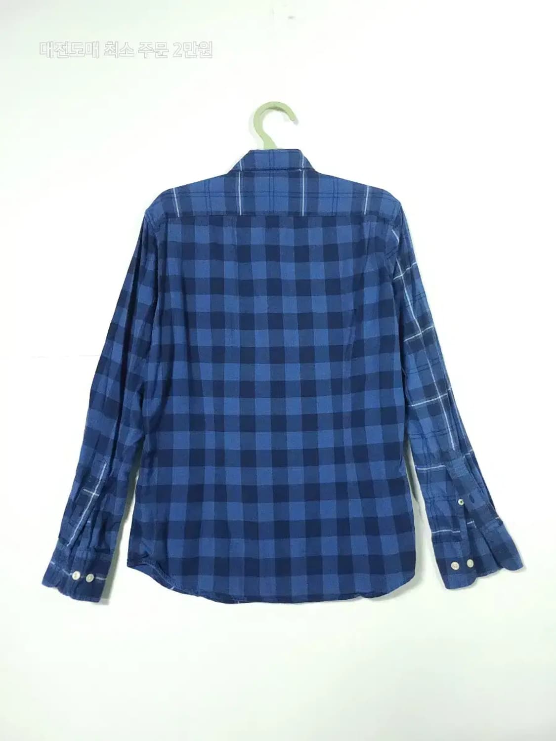 빈폴 블루 체크 셔츠 상품이미지2