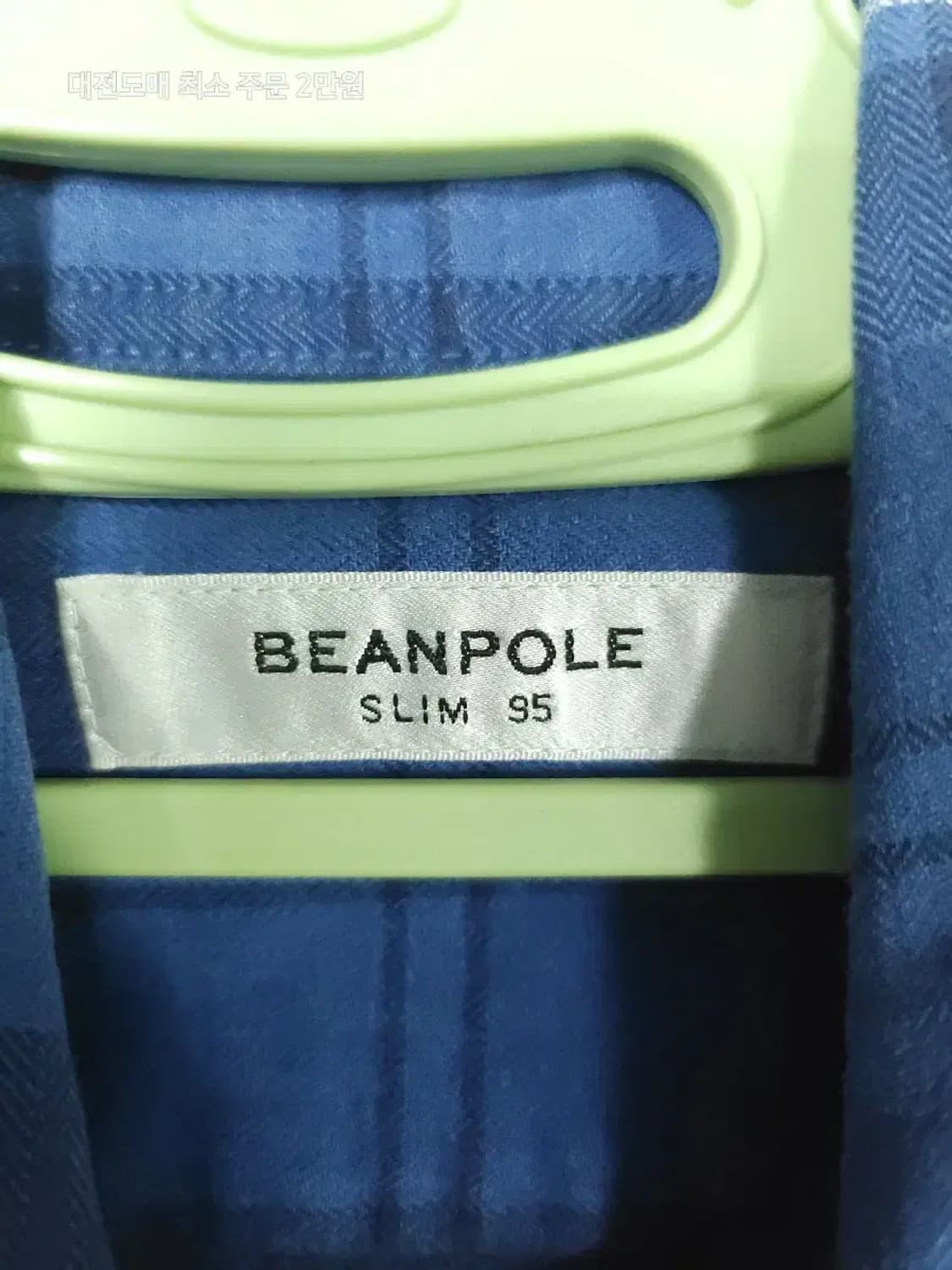 빈폴 블루 체크 셔츠 상품이미지3