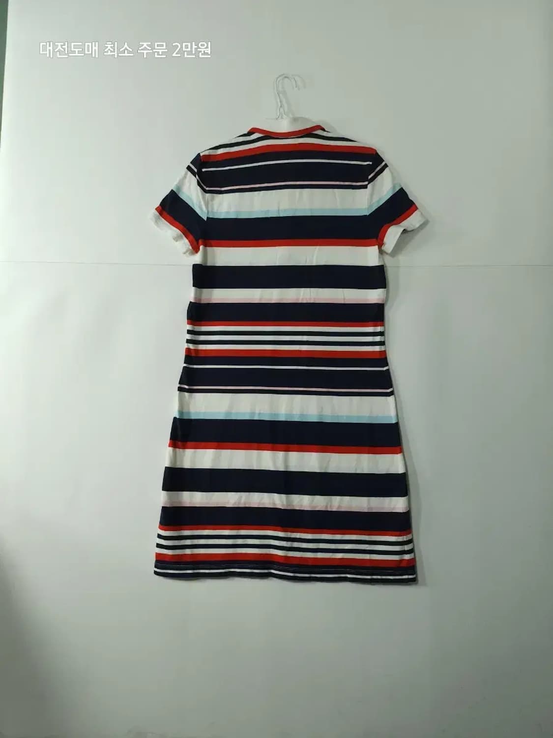 타미힐피거 스트라이프 반팔 원피스 상품이미지2