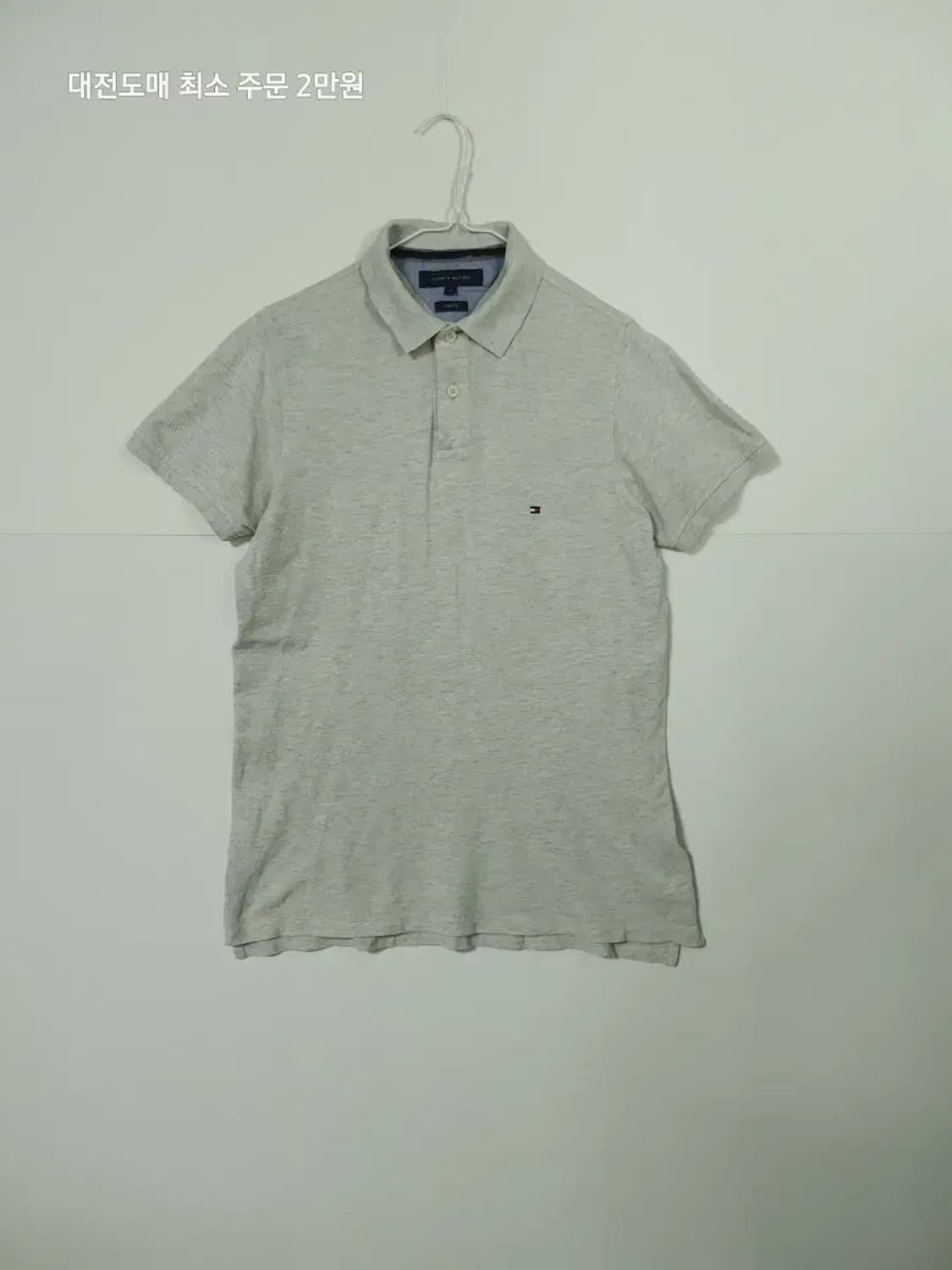 타미 TOMMY 힐피거 PK 카라  그레이색 상품이미지1