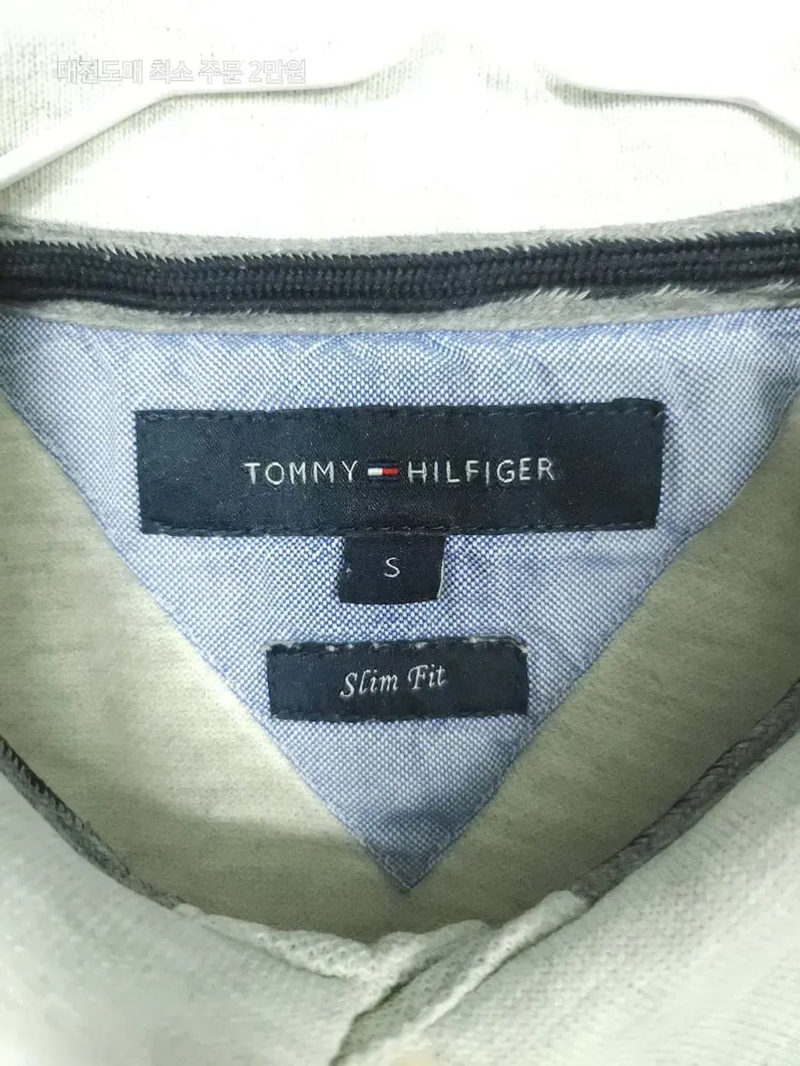 타미 TOMMY 힐피거 PK 카라  그레이색 상품이미지3