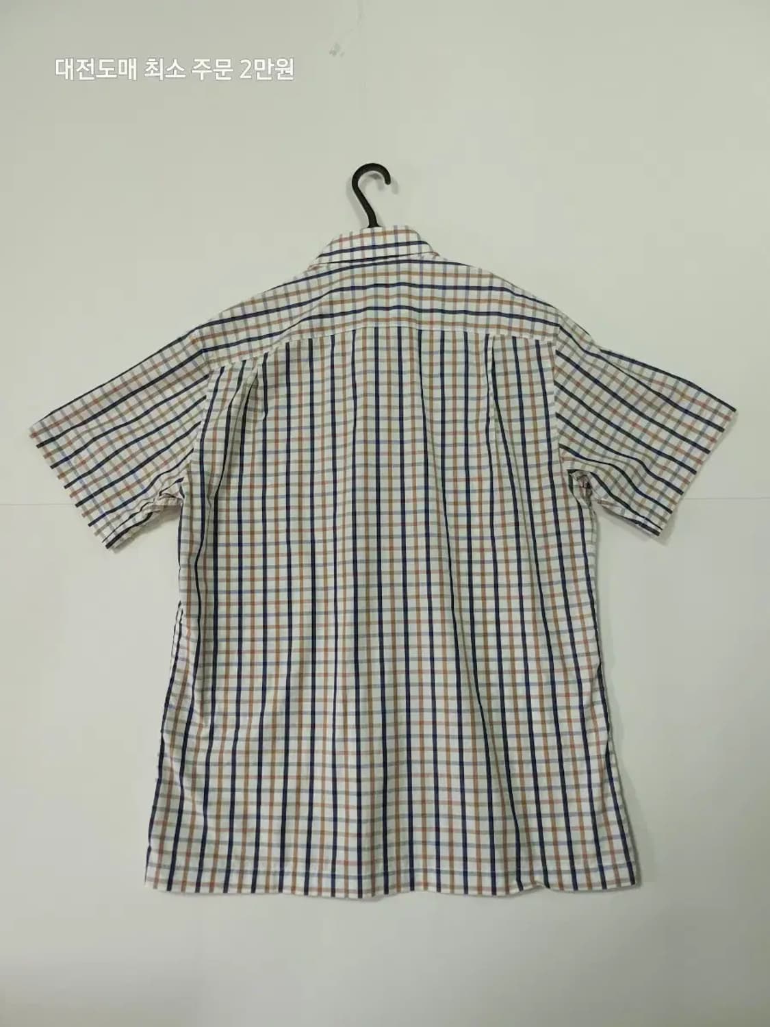 닥스 체크 반팔 셔츠 DAKS 상품이미지2