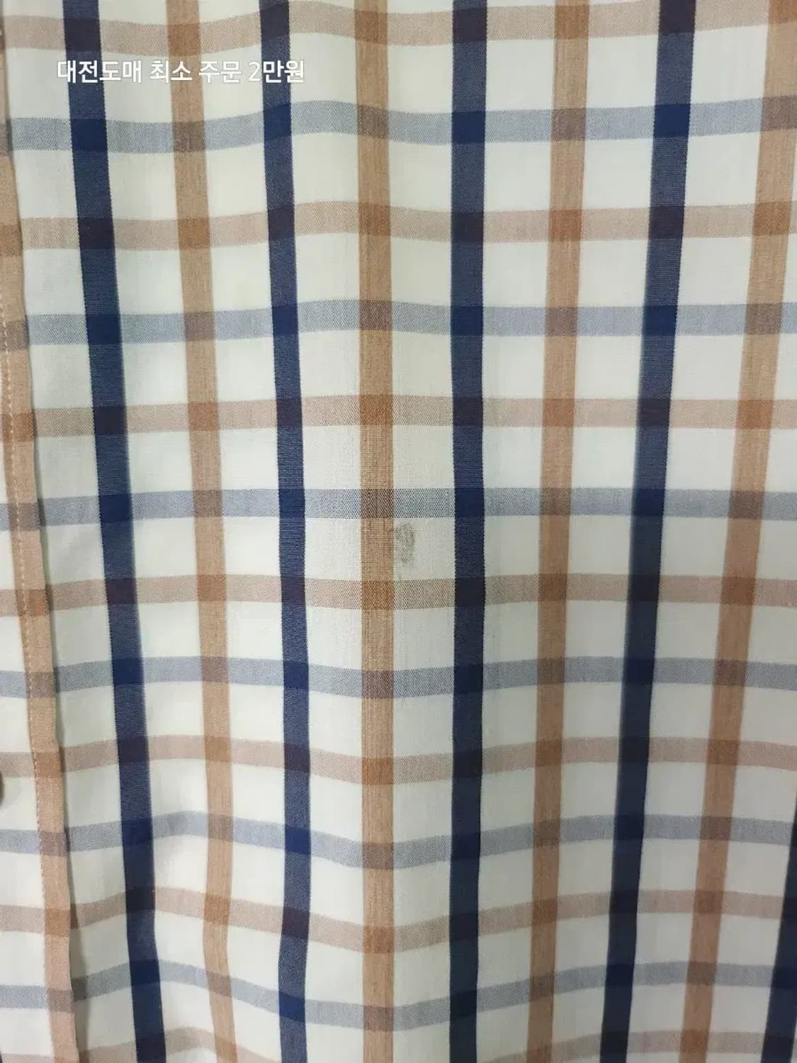 닥스 체크 반팔 셔츠 DAKS 상품이미지5