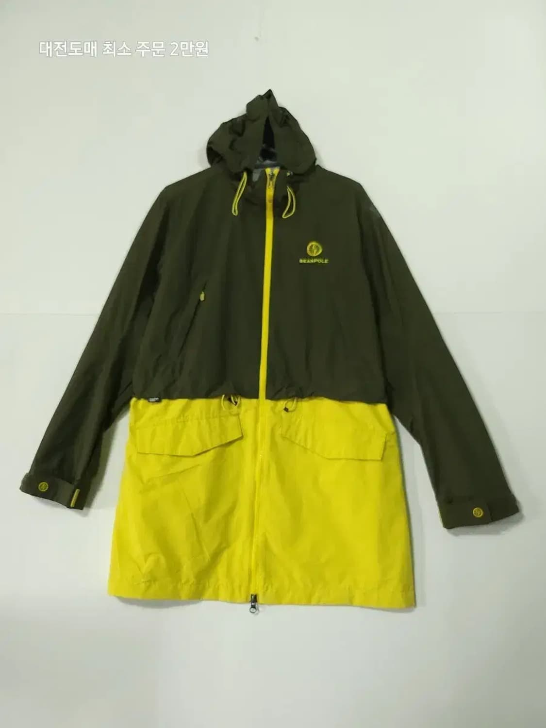 빈폴 아웃도어 배색 후드 바람막이 점퍼 상품이미지1