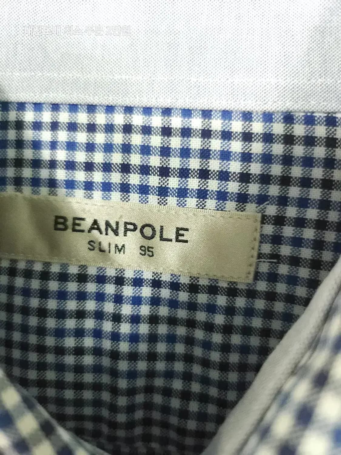 빈폴 깅엄체크 긴팔 셔츠 상품이미지3