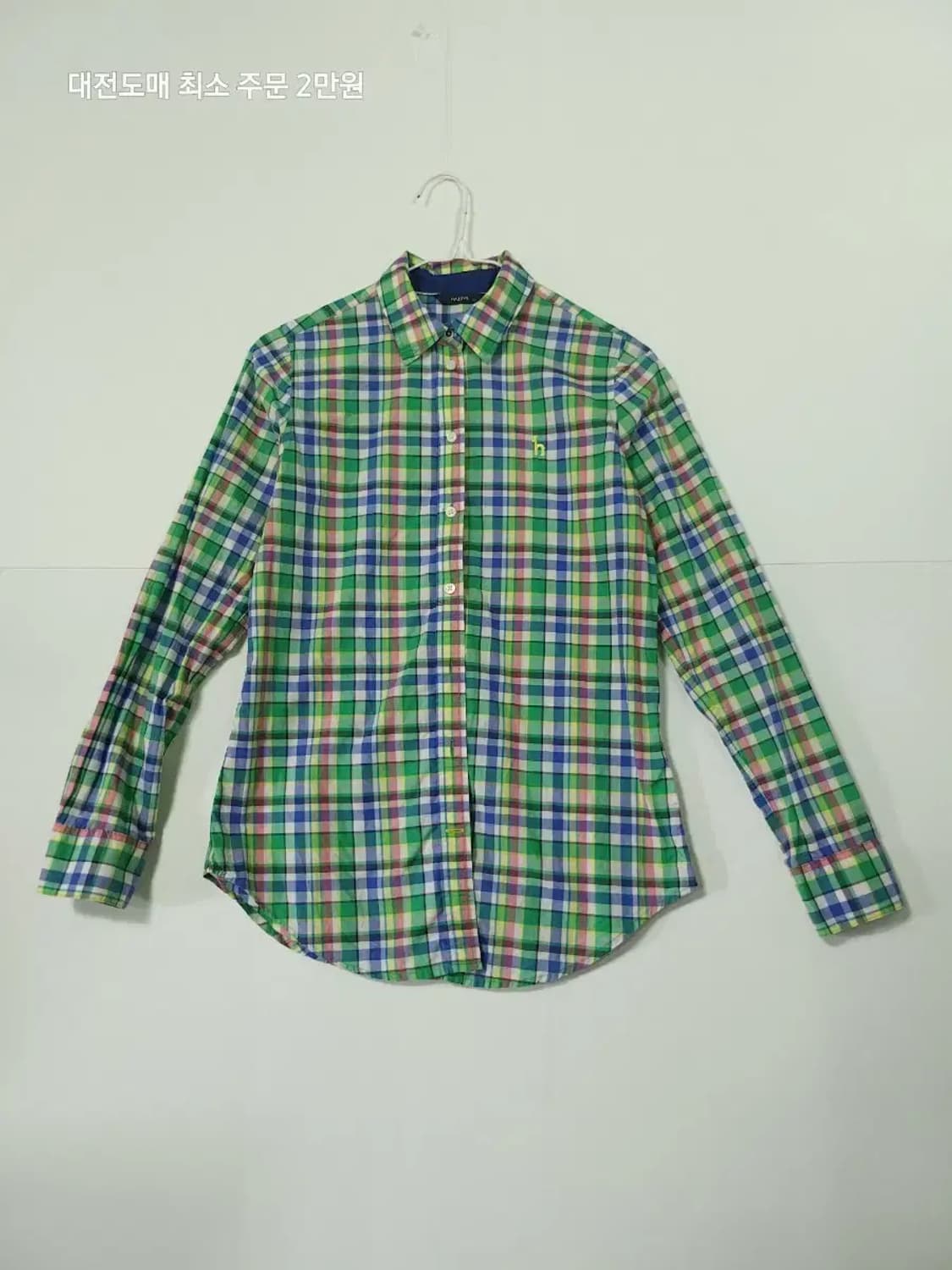 헤지스 체크 긴팔 셔츠 상품이미지1