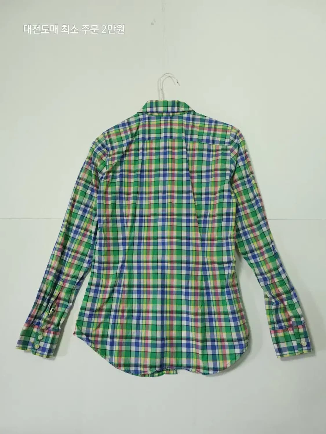 헤지스 체크 긴팔 셔츠 상품이미지2