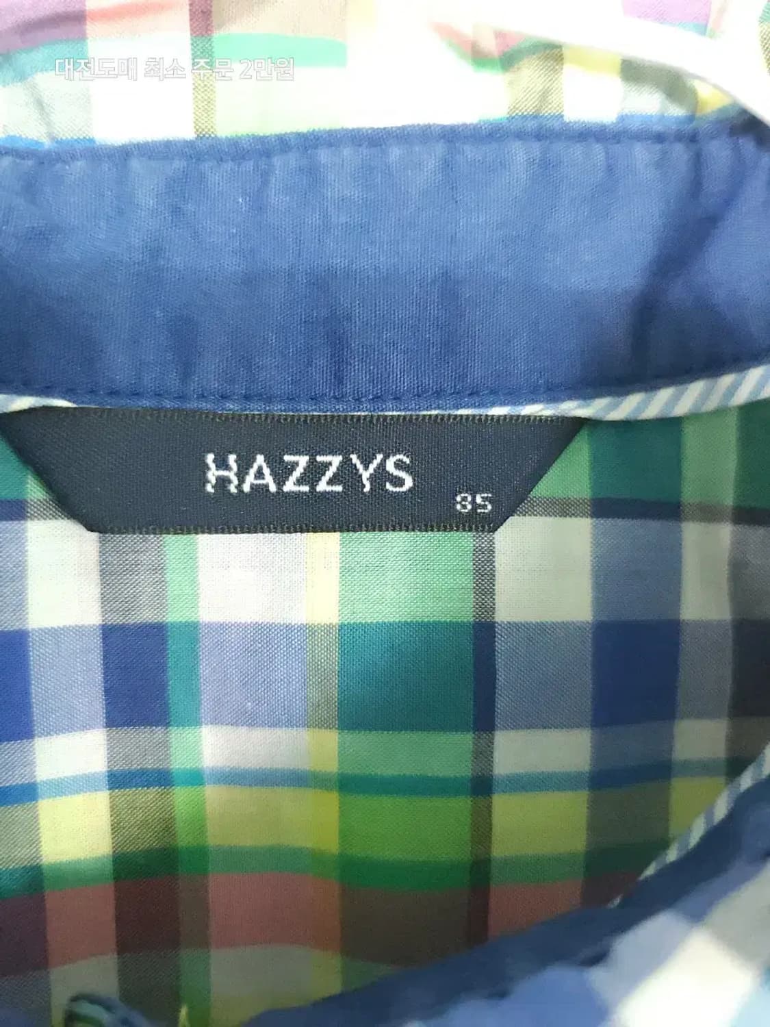 헤지스 체크 긴팔 셔츠 상품이미지3