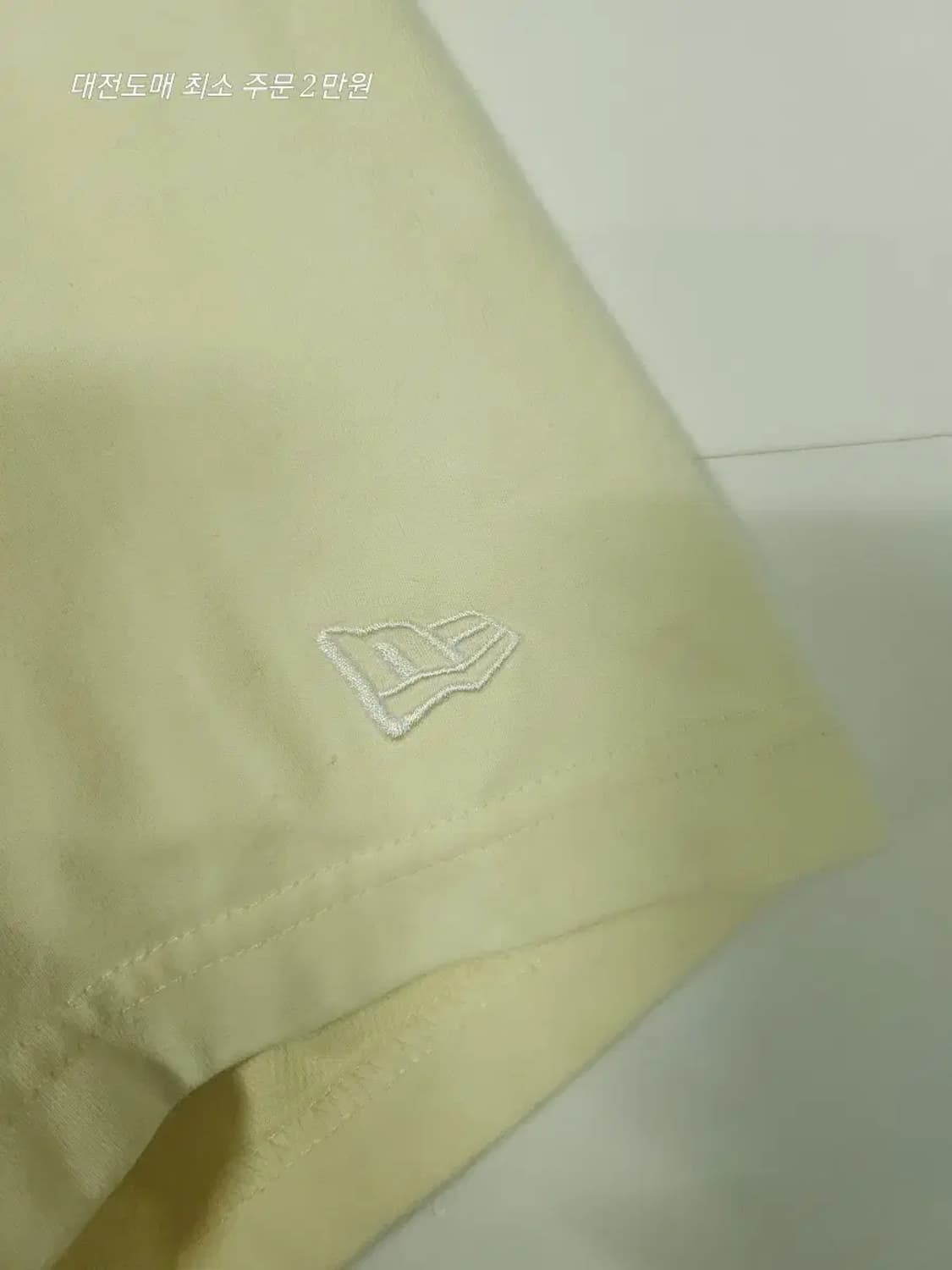 뉴에라 곰돌이 반팔 티셔츠 아이보리 상품이미지3