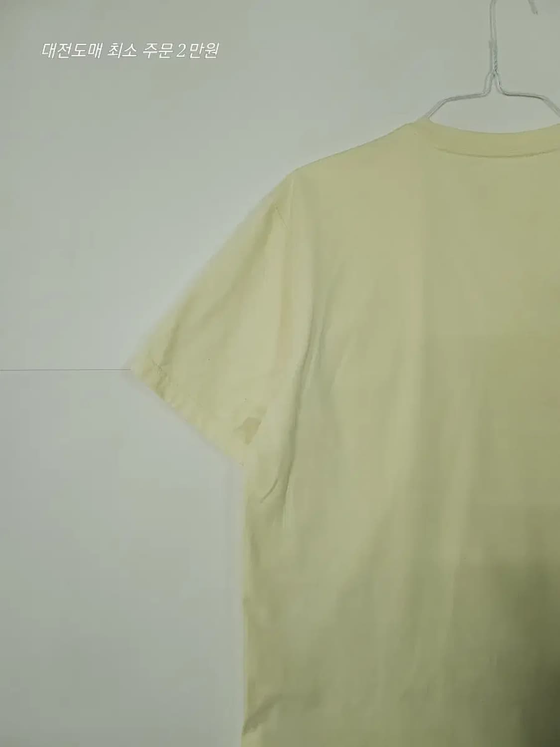 뉴에라 곰돌이 반팔 티셔츠 아이보리 상품이미지5