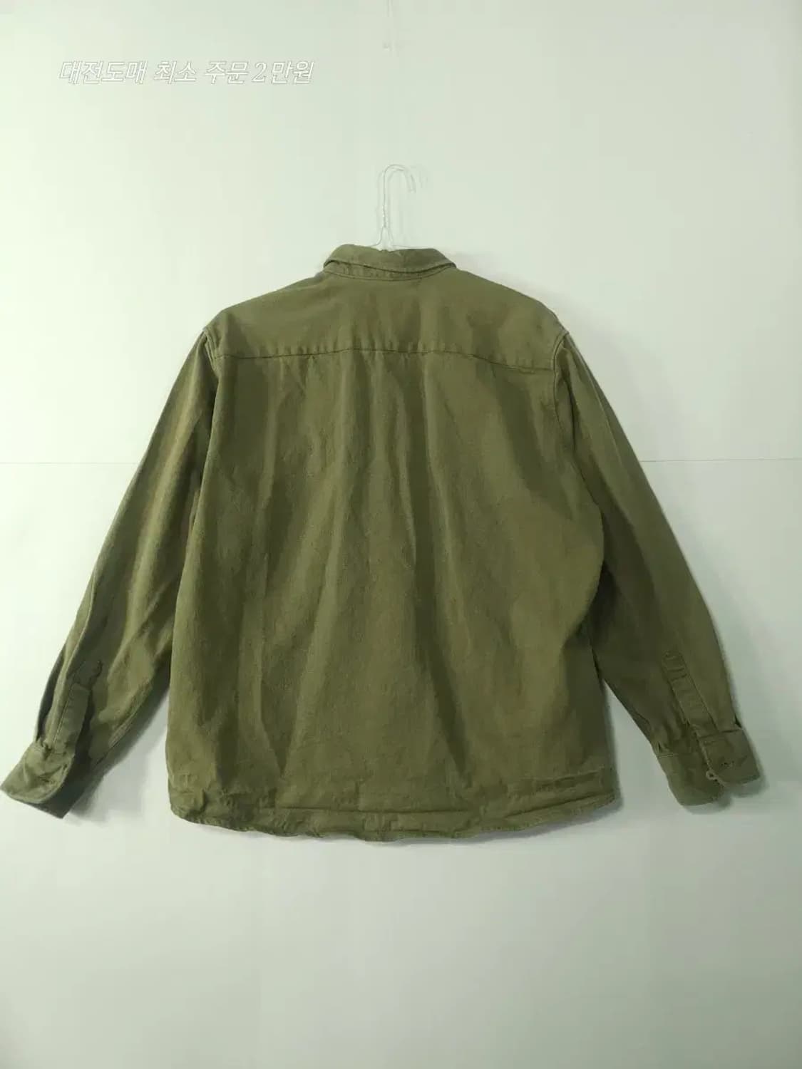 카키색 남성 셔츠 남방 자켓 아우터 상품이미지2