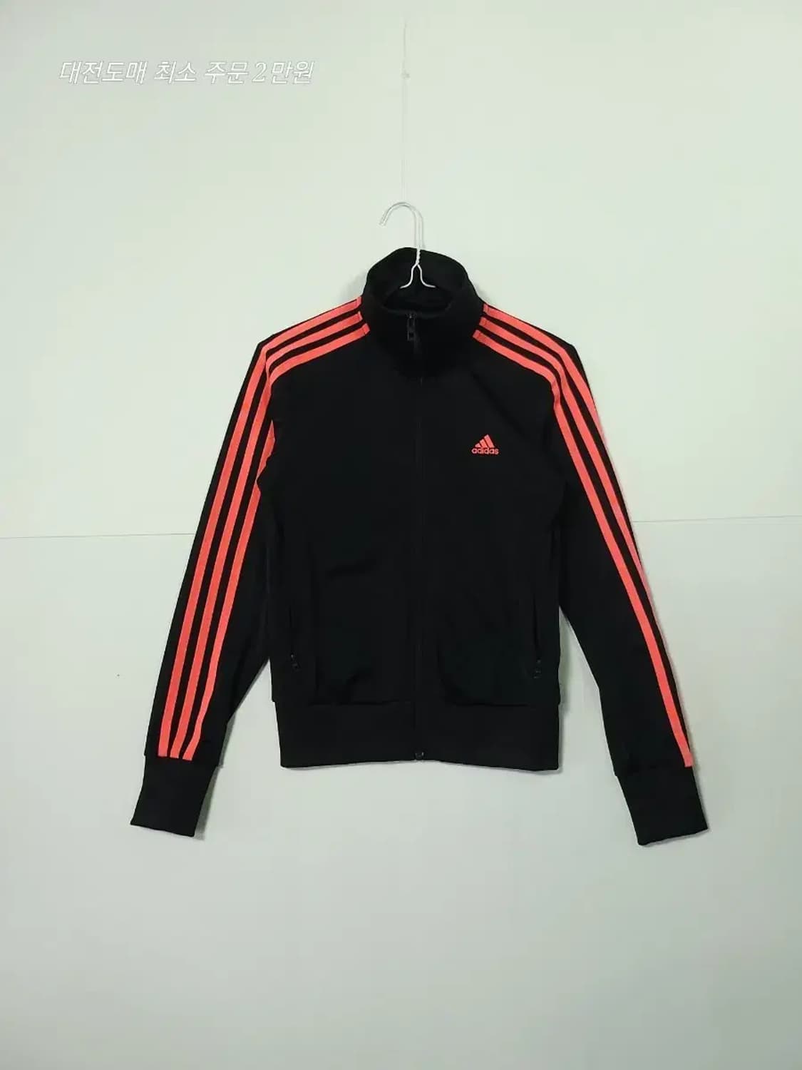 아디다스 삼선 트랙탑 블랙/오렌지 상품이미지1