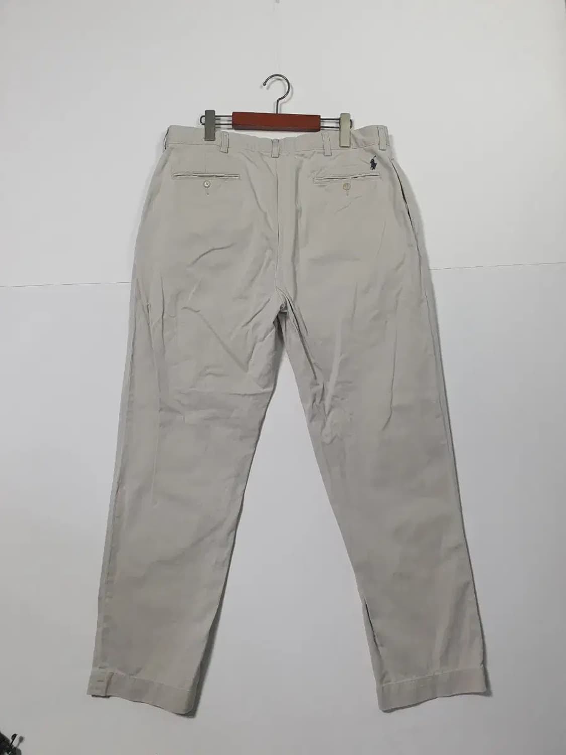 폴로 랄프로렌 베이지 면바지 상품이미지2