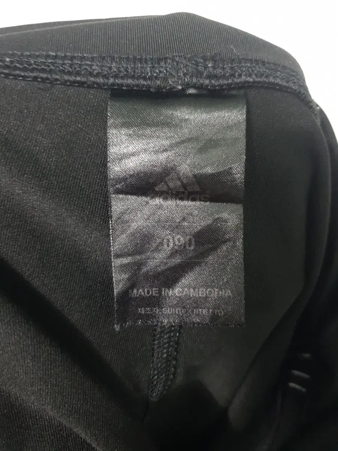 아디다스 삼선 7부 레깅스 블랙 상품이미지3